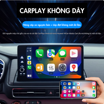 Carplay/hicar không dây Wuling Bingo